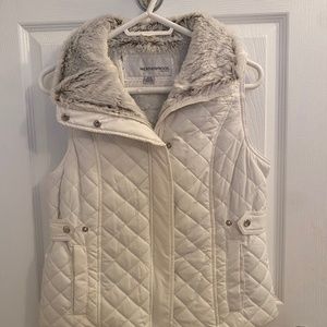Winter White Vest